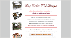 Desktop Screenshot of logcabinwebdesign.com